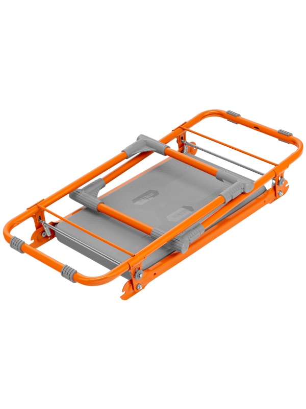 Скамейка садовая Nika, оранжевая, Россия