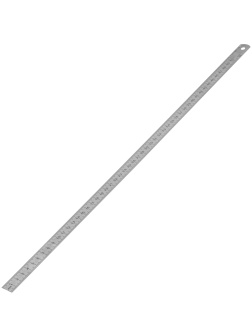 Линейка измерительная, 500 мм, металлическая Россия
