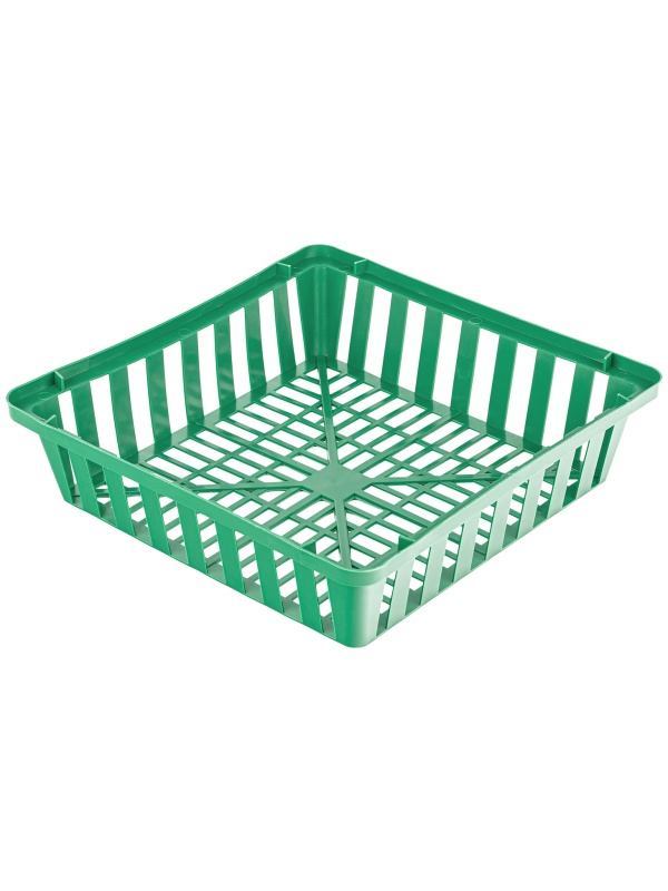 Корзина посадочная, 290 х 290 х 70 мм, Россия