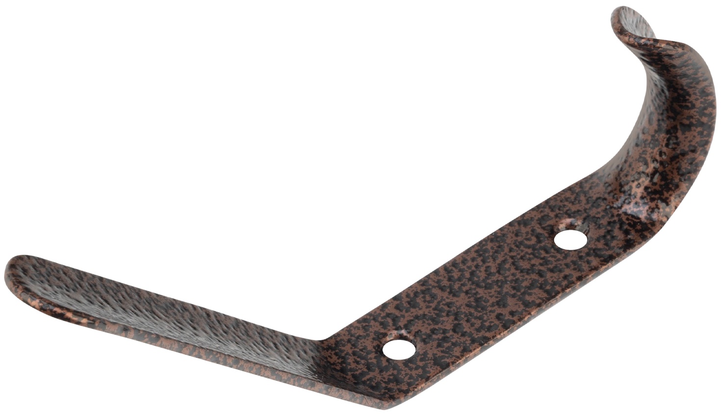 Крючок-вешалка №4, антик медь, 10 шт, (Металлист) Россия