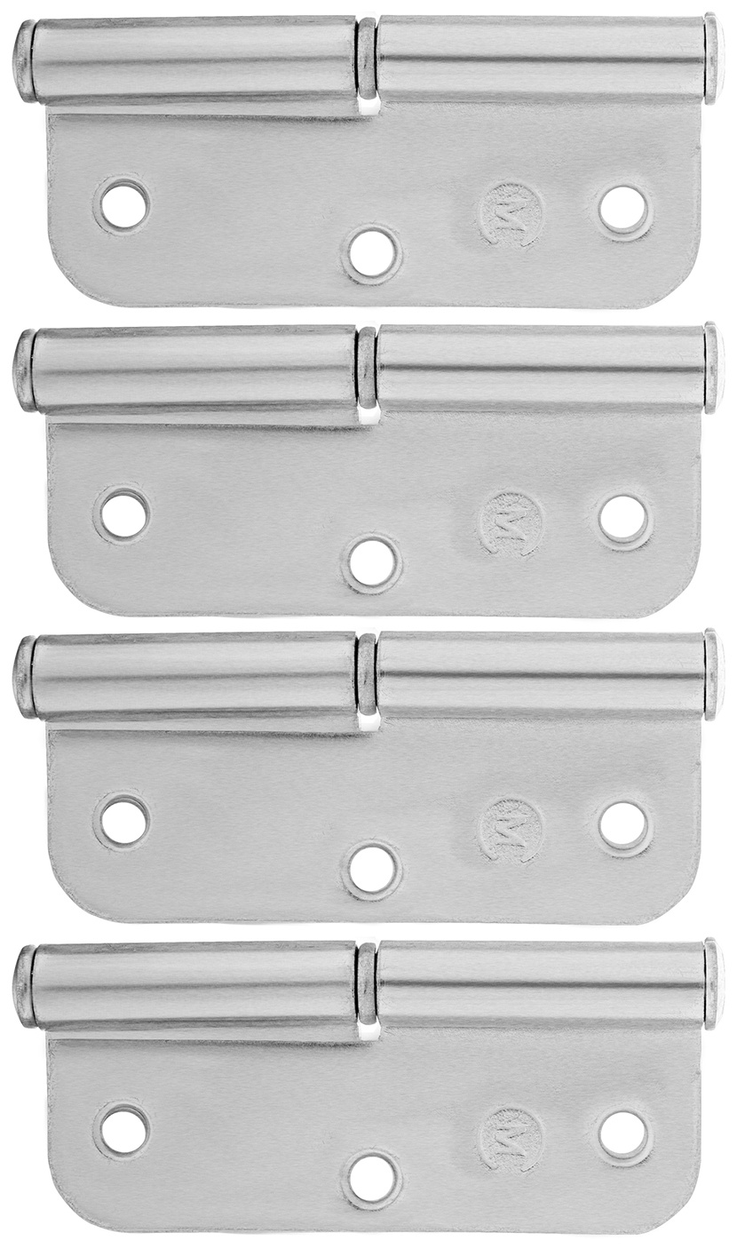 Петля накладная ПН1-85 левая, цинк, 4 шт, (Металлист) Россия