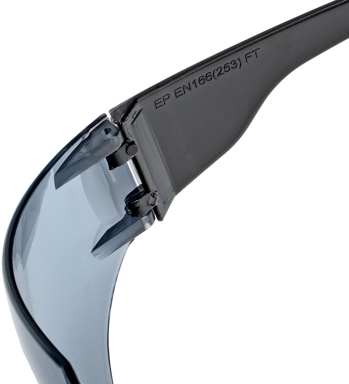 Очки защитные открытые, поликарбонатные, затемненные ОЧК203 (0-13023) Россия