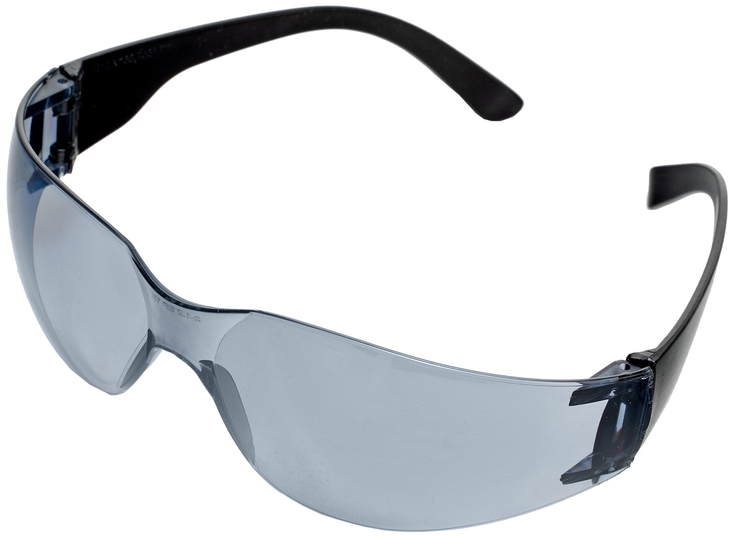 Очки защитные открытые, поликарбонатные, затемненные ОЧК203 (0-13023) Россия