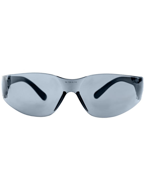 Очки защитные открытые, поликарбонатные, затемненные ОЧК203 (0-13023) Россия