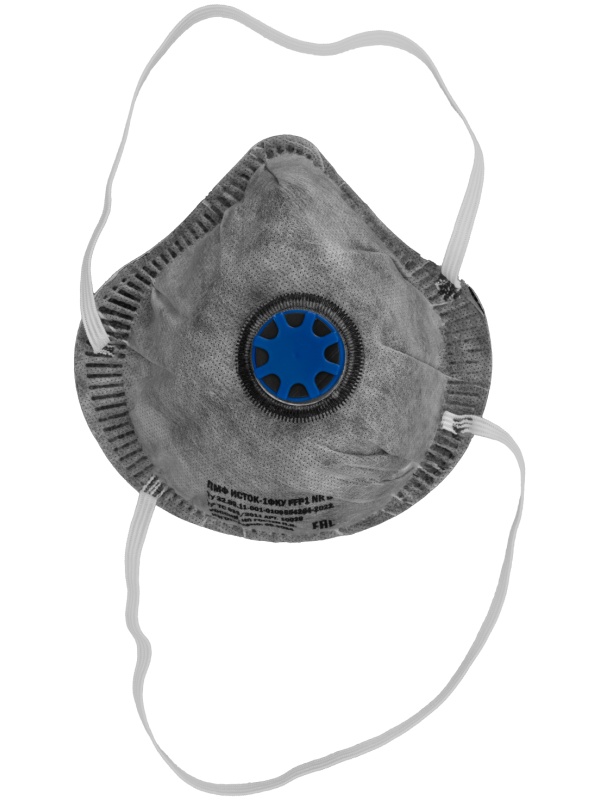 Полумаска фильтрующая формованная,модель 