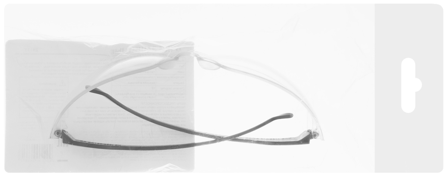 Очки защитные открытые, поликарбонатные, прозрачные ОЧК201 (0-13021) Россия
