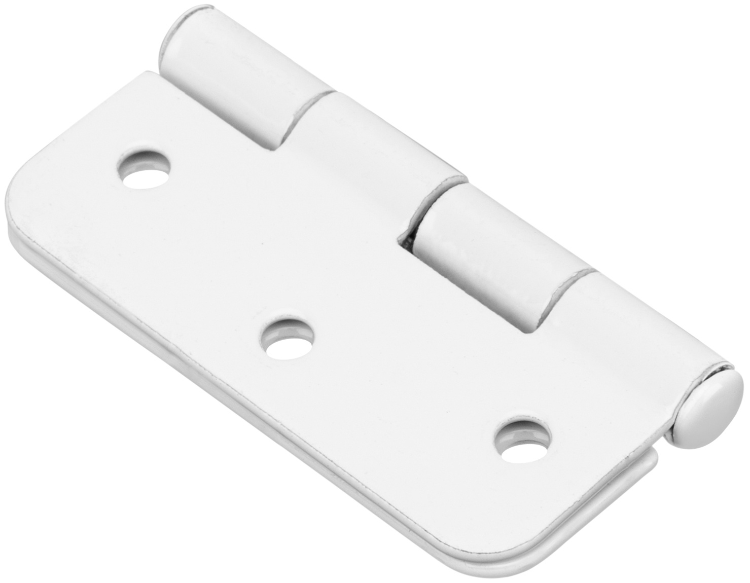 Петля накладная ПН5-60, белая, 4 шт, (Металлист) Россия