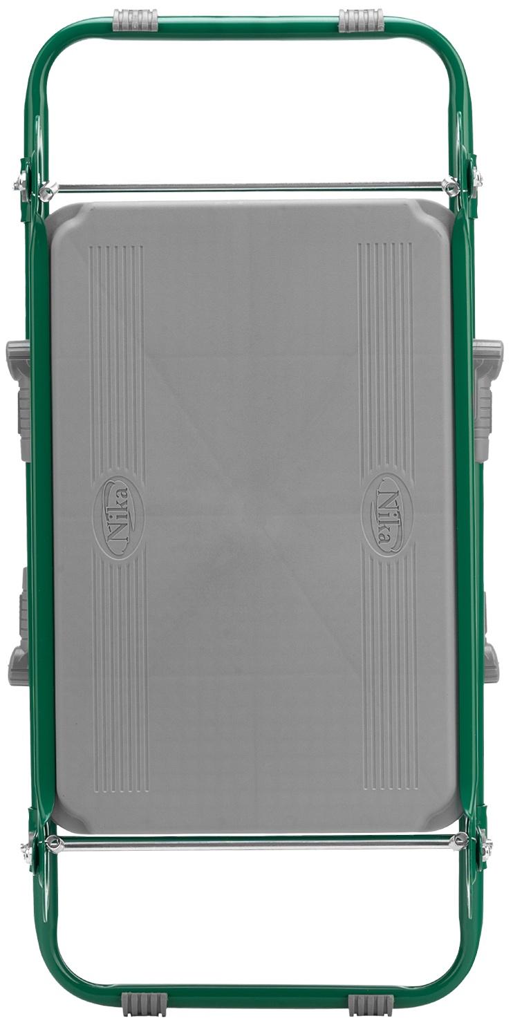 Скамейка садовая Nika, зеленая, Россия