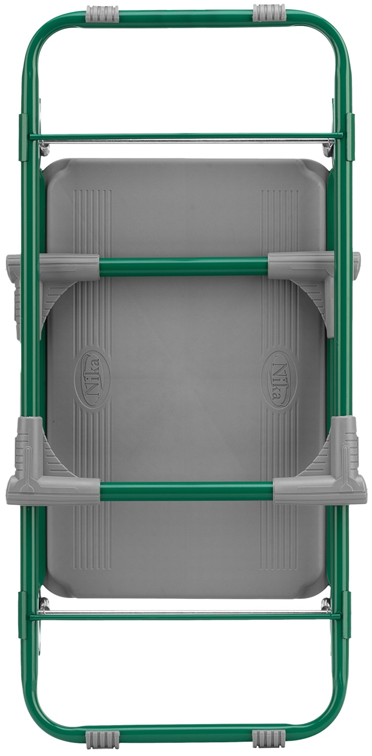 Скамейка садовая Nika, зеленая, Россия