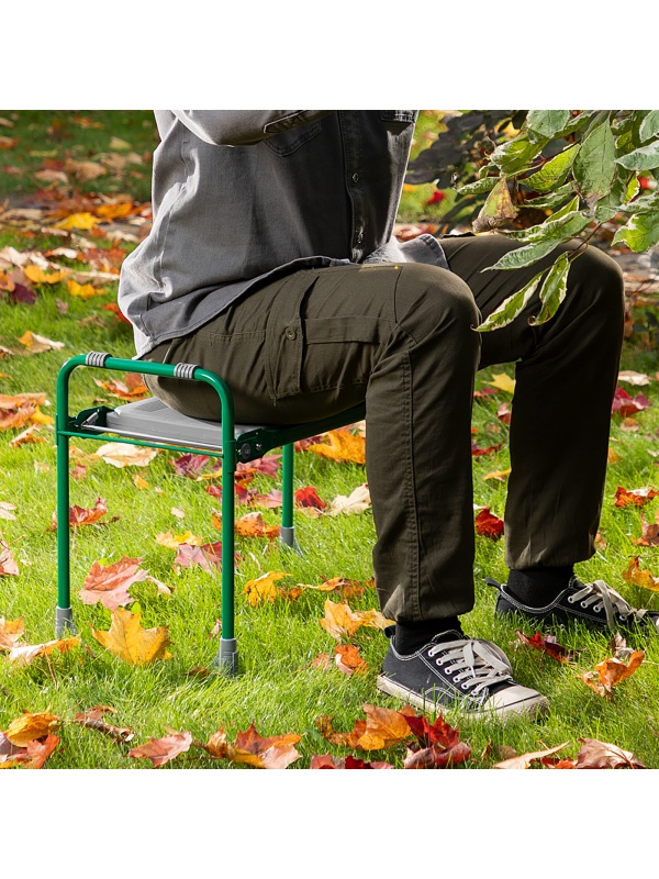 Скамейка садовая Nika, зеленая, Россия