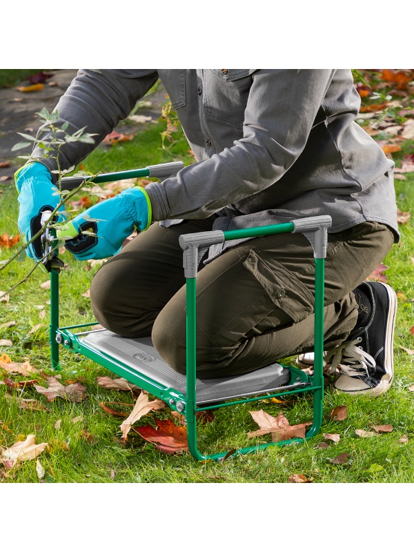 Скамейка садовая Nika, зеленая, Россия