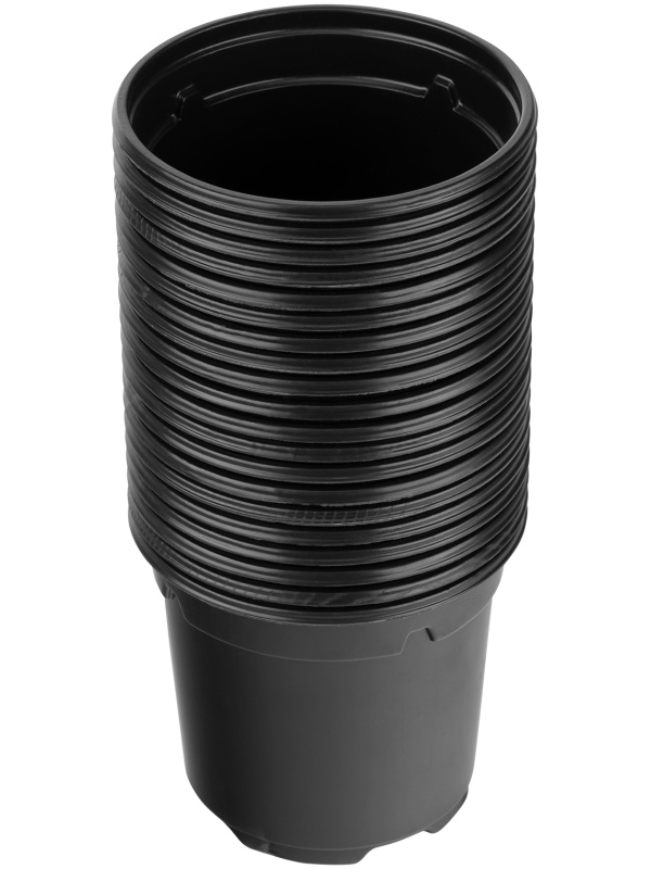 Горшочек для рассады, 90 х 80 мм, полистирол, 20 шт, Россия