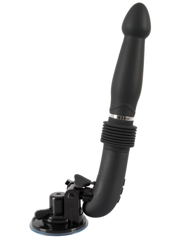 Черная секс-машина с поступательными движениями Fucking Machine