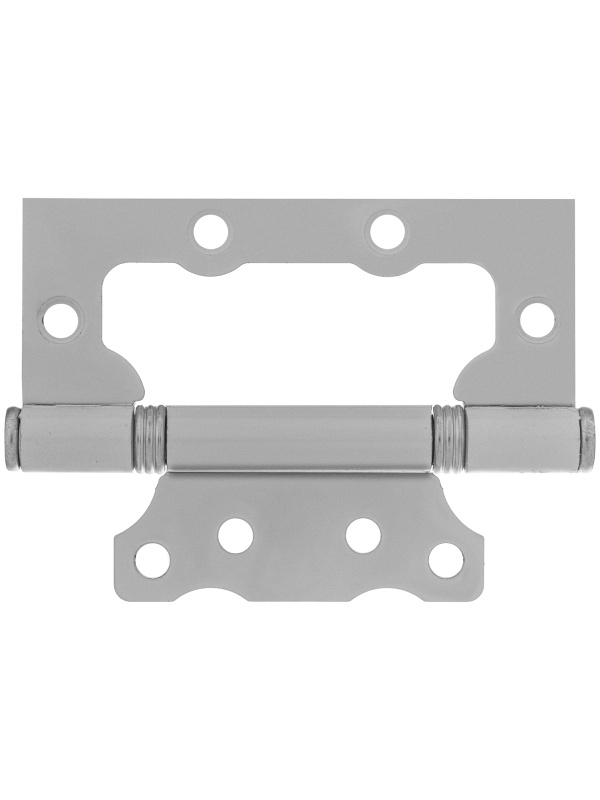 Петля накладная ПНУ-100, белая, 4 шт, (Металлист) Россия