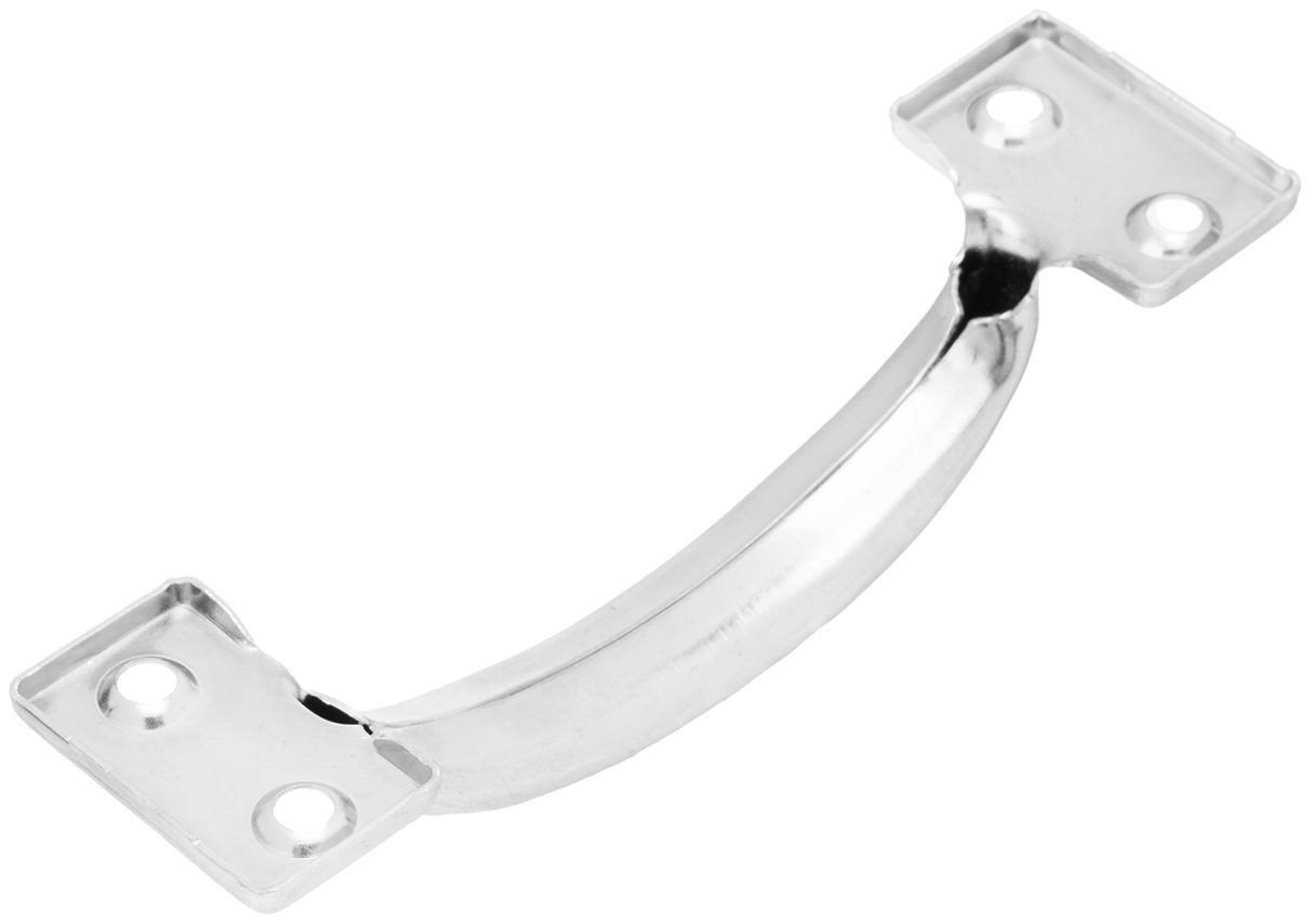 Ручка-скоба РС-90 цельнотянутая, цинк, 5 шт, (Металлист) Россия