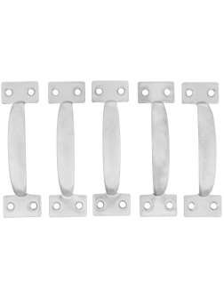 Ручка-скоба РС-90 цельнотянутая, цинк, 5 шт, (Металлист) Россия