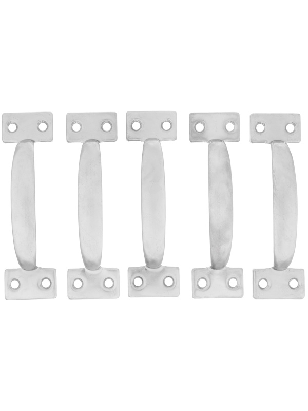 Ручка-скоба РС-90 цельнотянутая, цинк, 5 шт, (Металлист) Россия