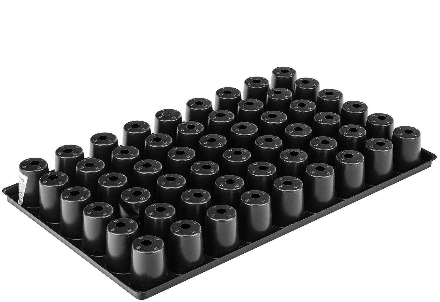 Кассета для рассады, 520 х 310 х 60 мм, 54 ячейки, полистирол, Россия