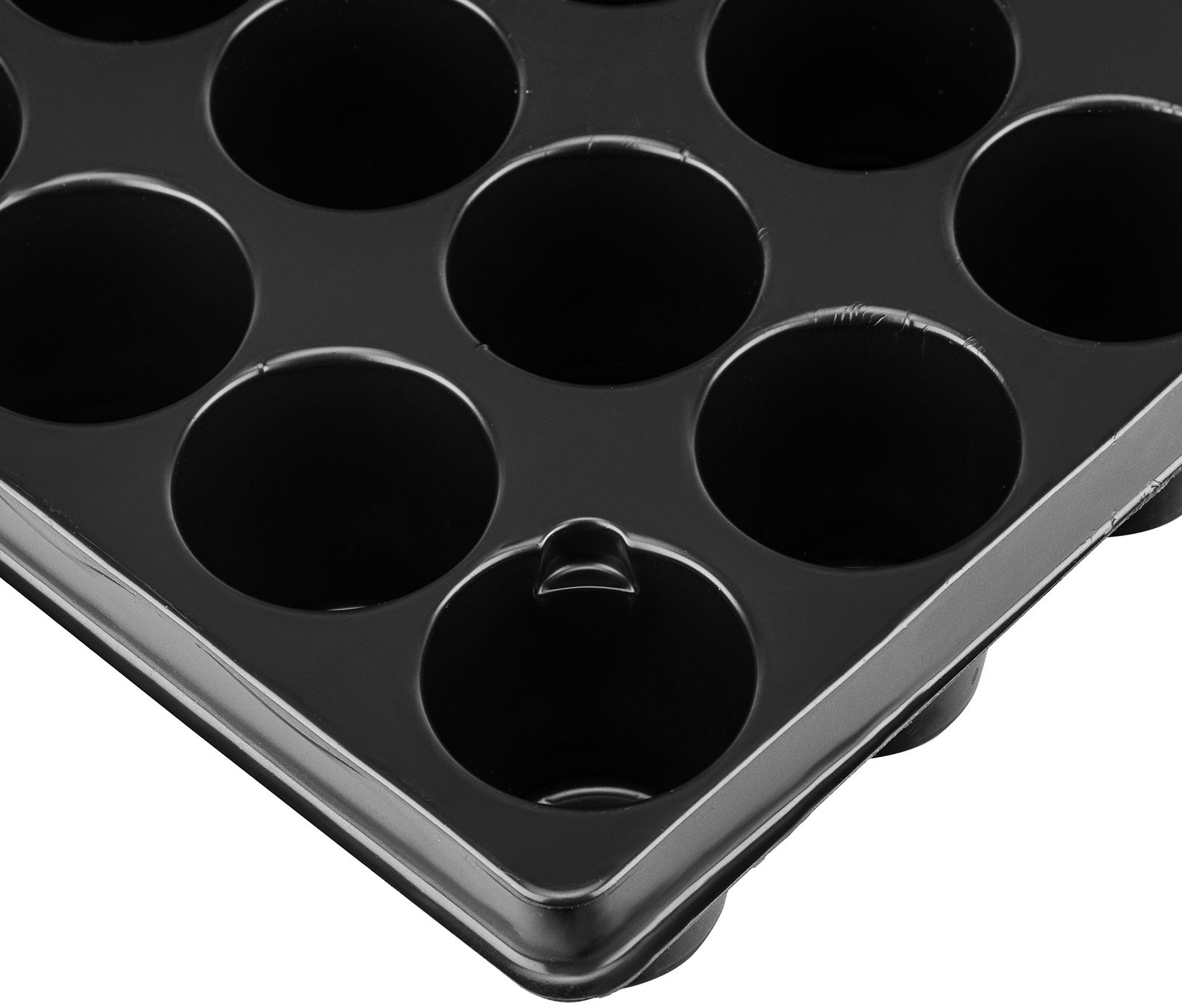 Кассета для рассады, 520 х 310 х 60 мм, 54 ячейки, полистирол, Россия