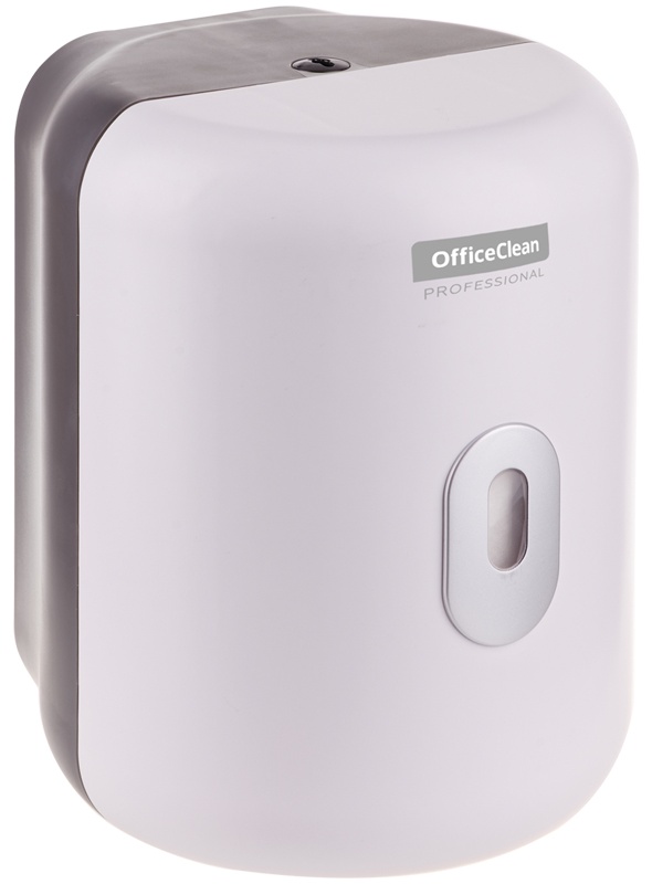 УЦЕНКА-Диспенсер для полотенец в рулонах OfficeClean Professional, с центральной вытяжкой(M1/M2), белый