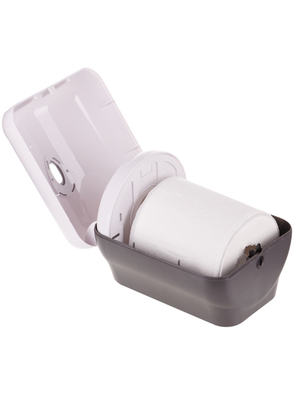 УЦЕНКА-Диспенсер для полотенец в рулонах OfficeClean Professional, с центральной вытяжкой(M1/M2), белый