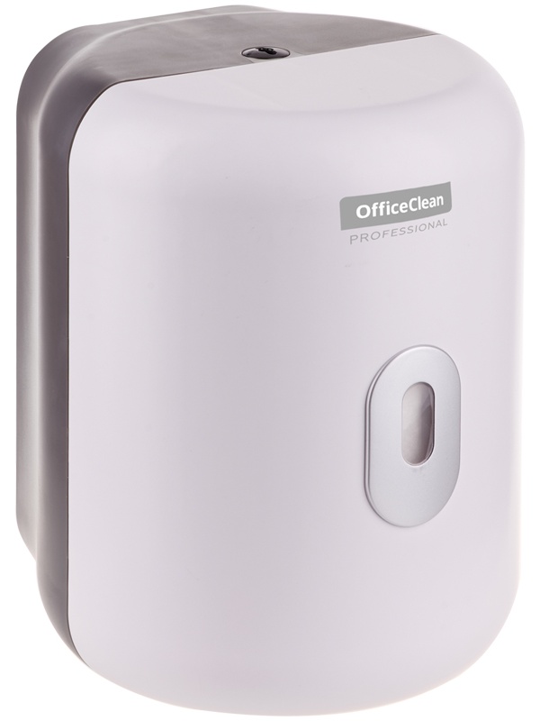 УЦЕНКА-Диспенсер для полотенец в рулонах OfficeClean Professional, с центральной вытяжкой(M1/M2), белый