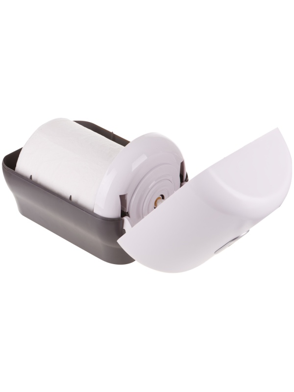 УЦЕНКА-Диспенсер для полотенец в рулонах OfficeClean Professional, с центральной вытяжкой(M1/M2), белый