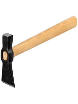 Молоток печника, 400 г, деревянная рукоятка, Россия