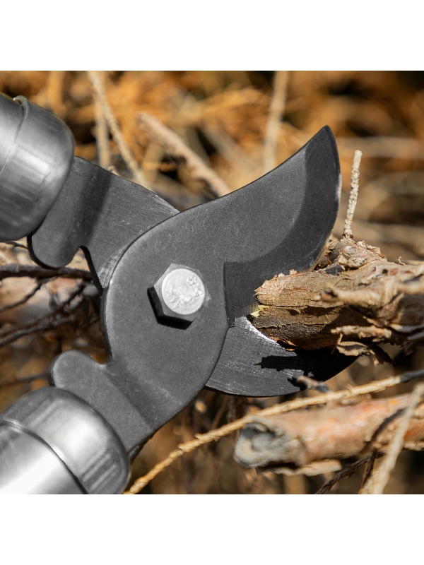 Сучкорез прямого реза, 500 мм, деревянные рукоятки, Горизонт, Россия