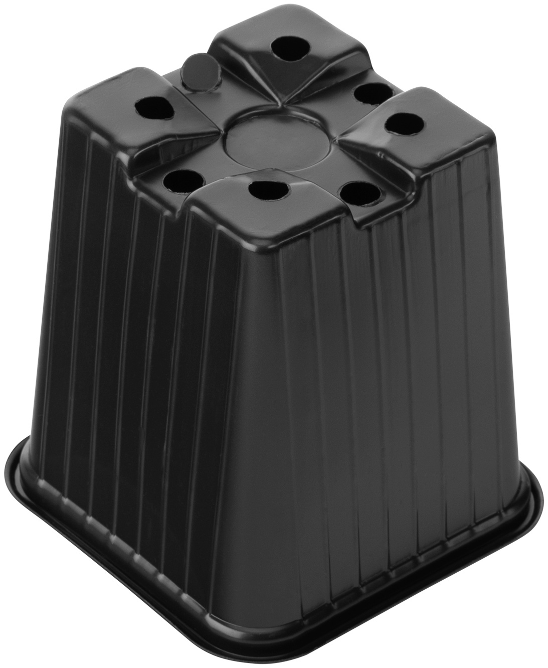 Горшочек для рассады, 90 х 90 х 95 мм, полистирол, 5 шт, Россия