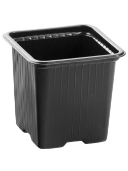 Горшочек для рассады, 70 х 70 х 65 мм, полистирол, 20 шт, Россия