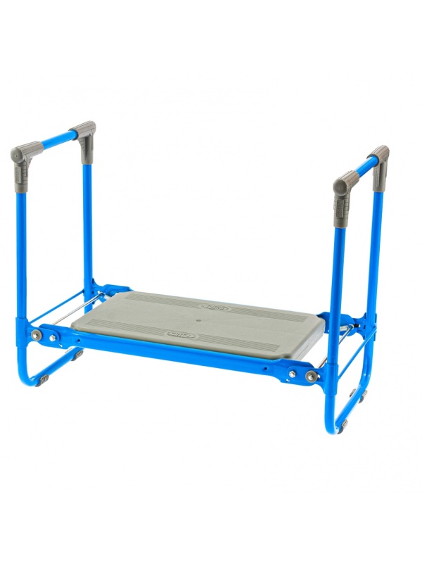 Скамейка садовая Nika, голубая, Россия