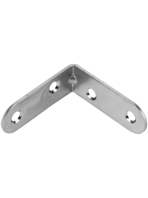 Кронштейн МК 50 х 50 мм, цинк, 10 шт, (Металлист) Россия