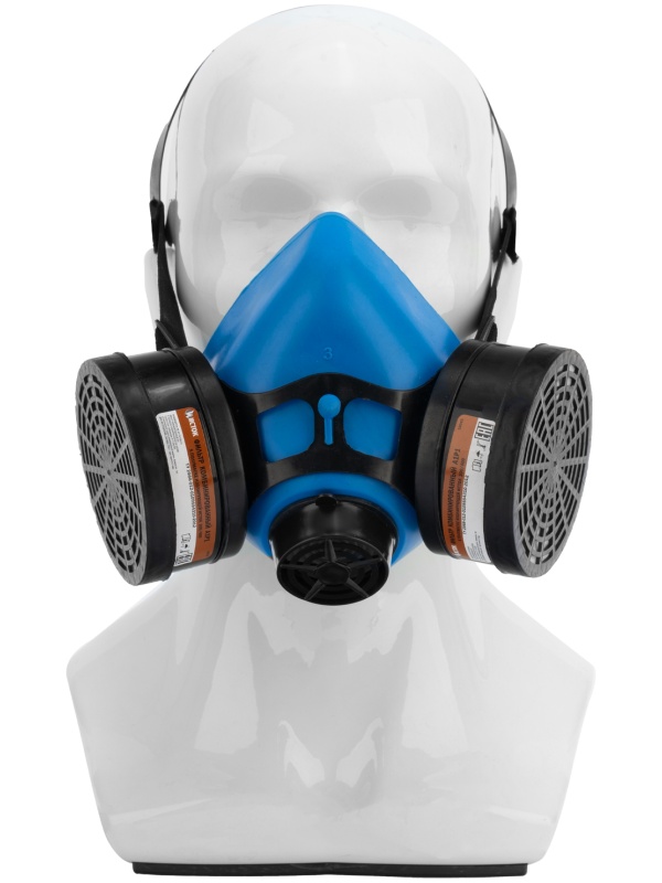 Полумаска изолирующая Исток-300/400 со сменными комбинированными фильтрами А1Р1 Россия