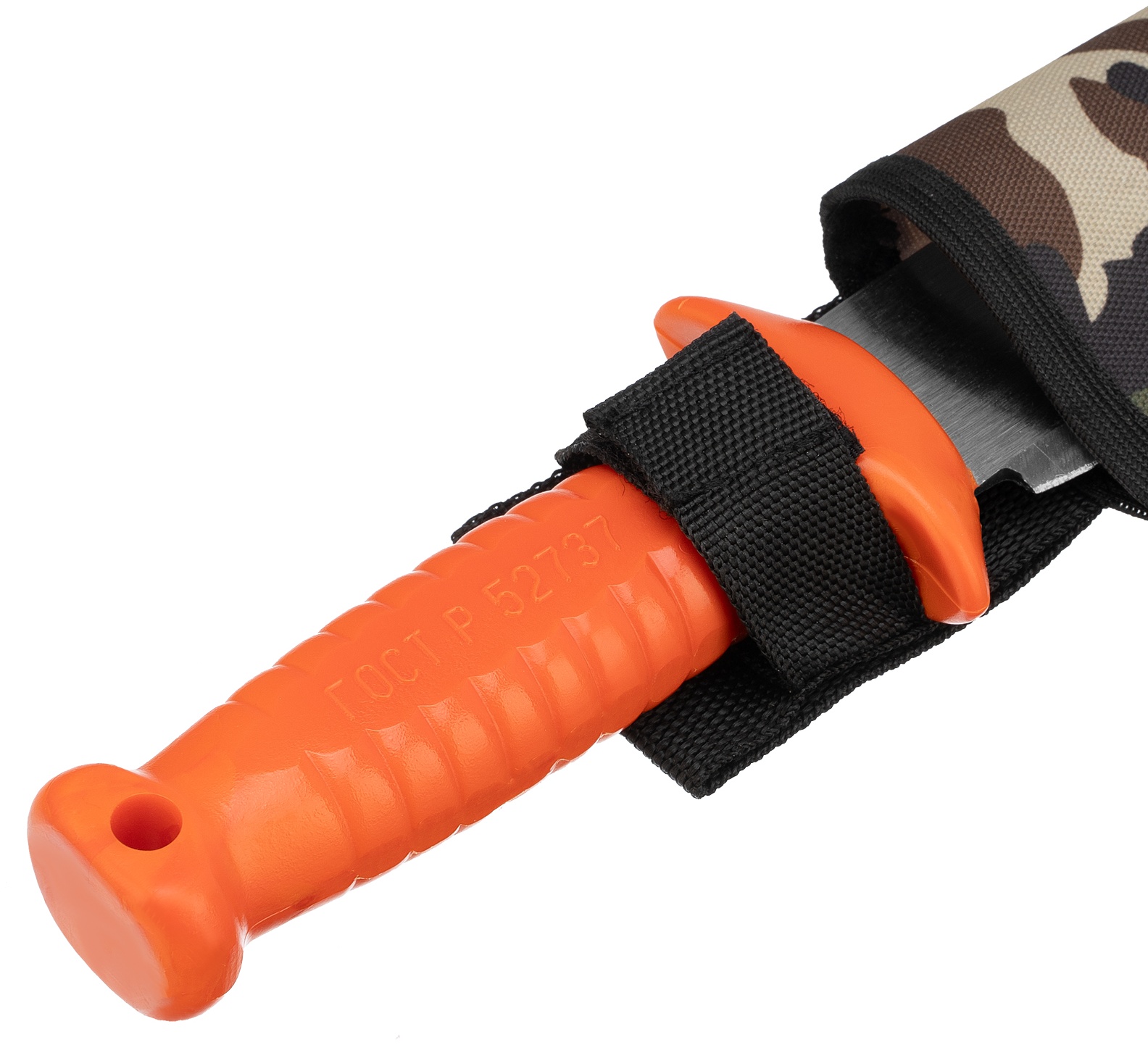 Мачете туристическое, 490 мм, пластиковая рукоятка, жесткий чехол, Арти, Россия