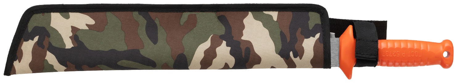 Мачете туристическое, 490 мм, пластиковая рукоятка, жесткий чехол, Арти, Россия