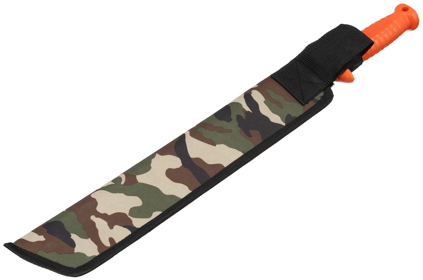 Мачете туристическое, 490 мм, пластиковая рукоятка, жесткий чехол, Арти, Россия