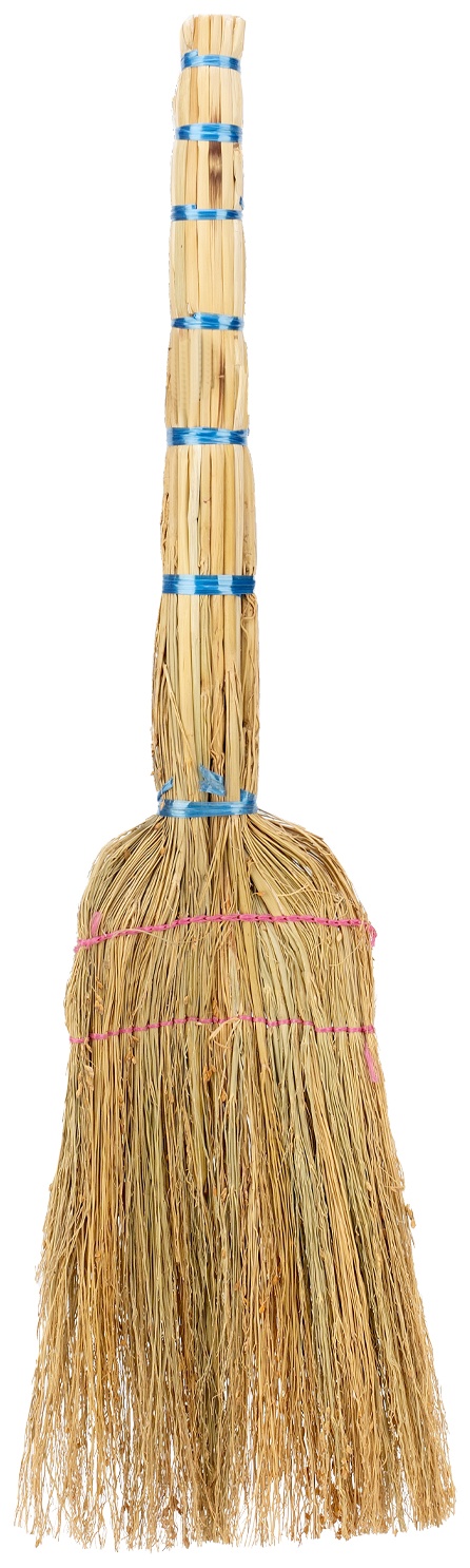 Веник из сорго, 2-прошивной, 