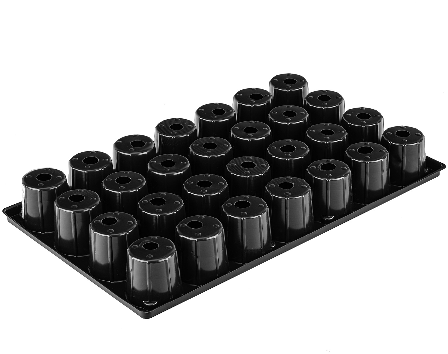 Кассета для рассады, 520 х 310 х 60 мм, 28 ячеек, полистирол, Россия