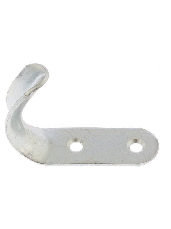 Крючок-вешалка №7, цинк, 10 шт, (Металлист) Россия