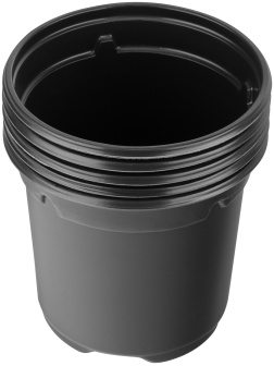 Горшочек для рассады, 90 х 80 мм, полистирол, 5 шт, Россия