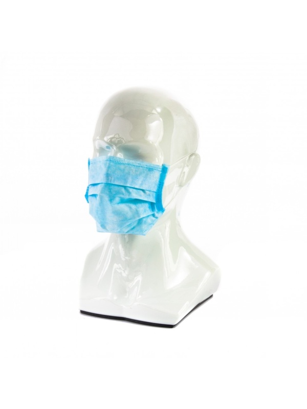 Маска лицевая трехслойная, 50 шт Россия