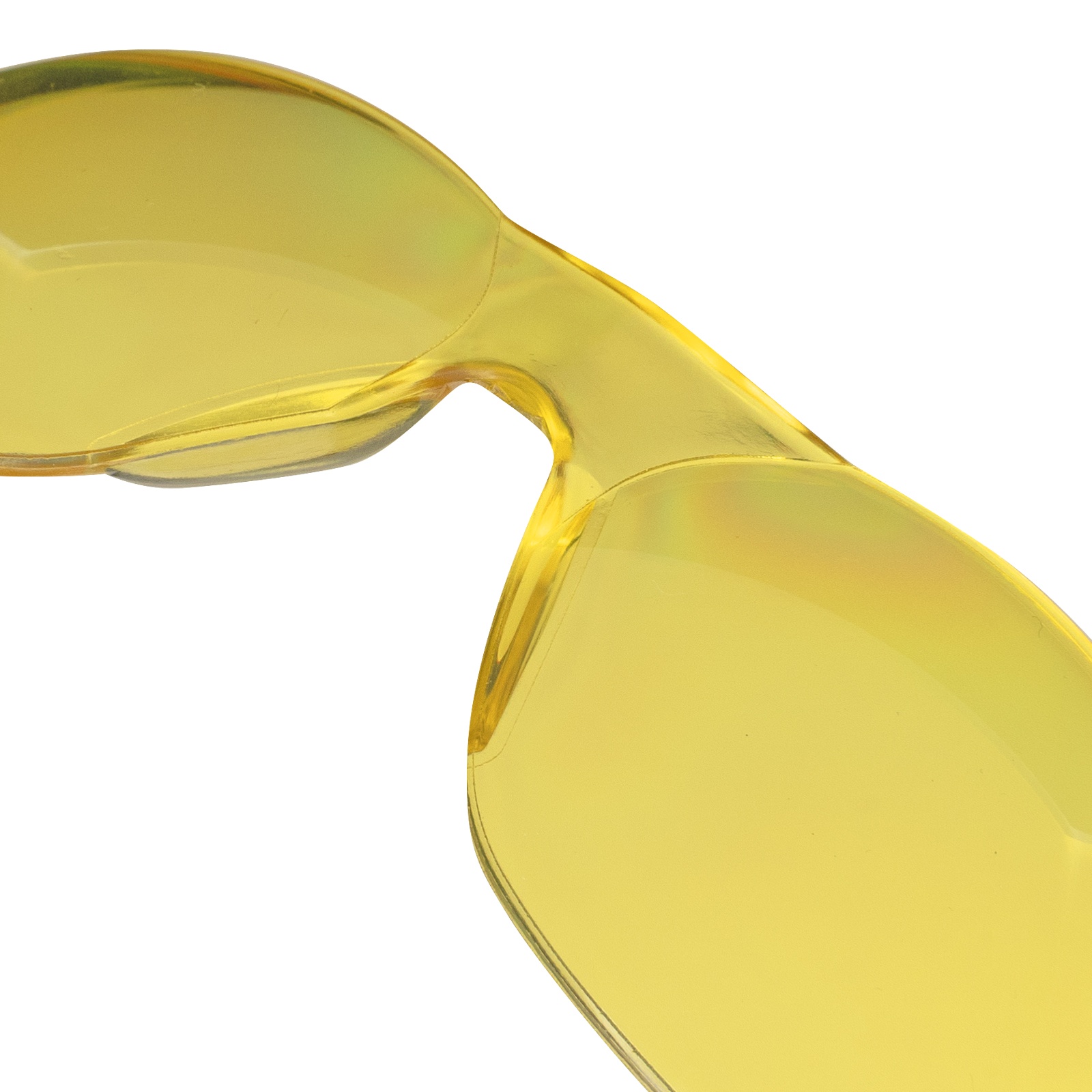 Очки защитные открытые, поликарбонатные, желтые ОЧК202 (0-13022) Россия