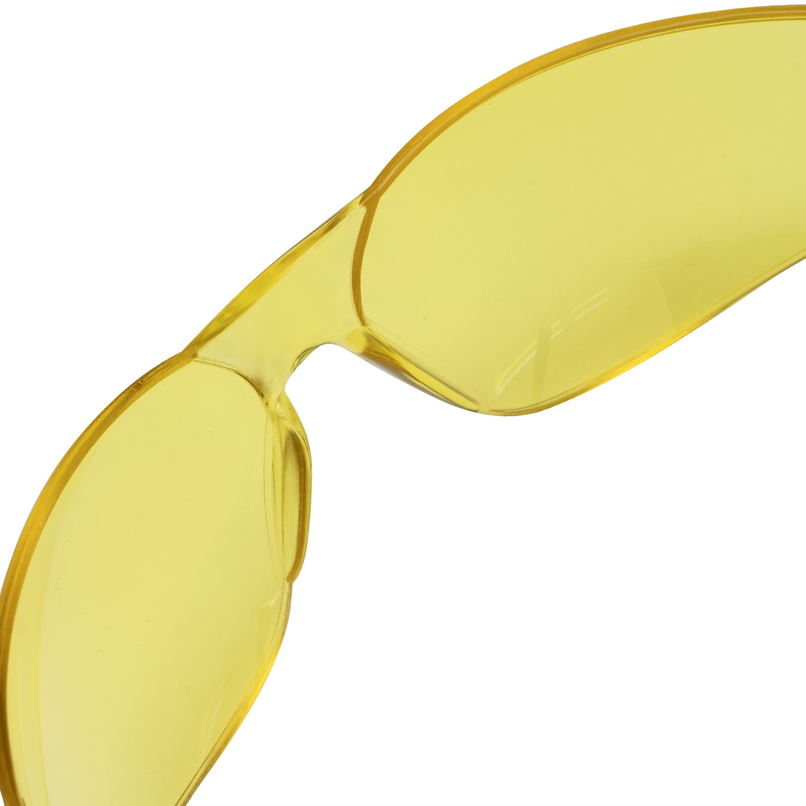 Очки защитные открытые, поликарбонатные, желтые ОЧК202 (0-13022) Россия