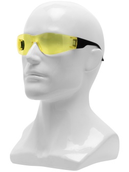 Очки защитные открытые, поликарбонатные, желтые ОЧК202 (0-13022) Россия