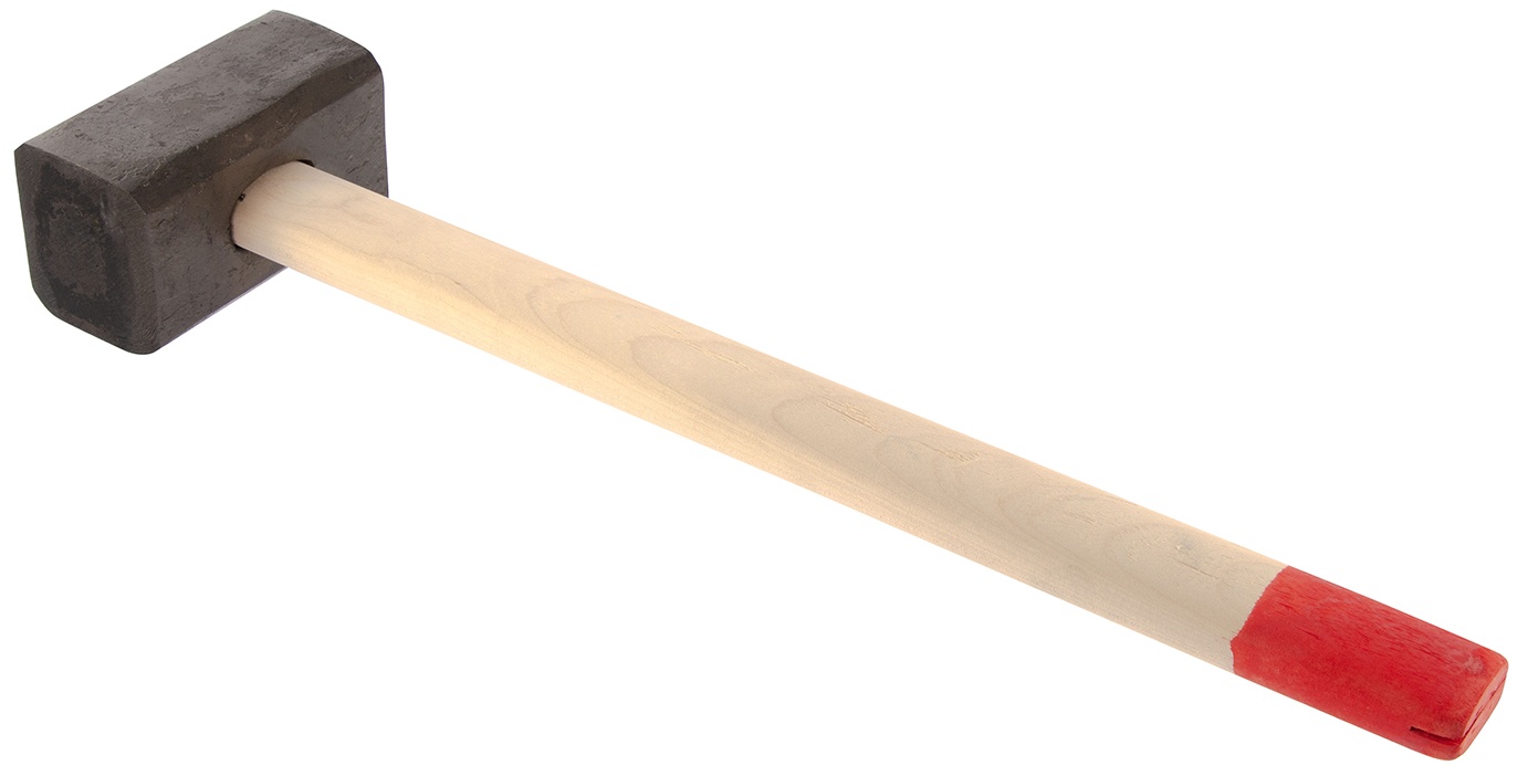 Кувалда, 6000 г, кованая головка, деревянная рукоятка 650 мм Сибртех