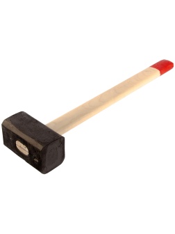 Кувалда, 6000 г, кованая головка, деревянная рукоятка 650 мм Сибртех