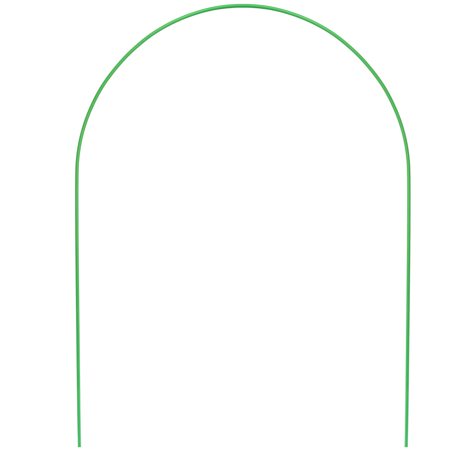 Парниковые дуги в ПВХ 1.2 х 1 м, 6 шт, D трубы 10 мм Россия