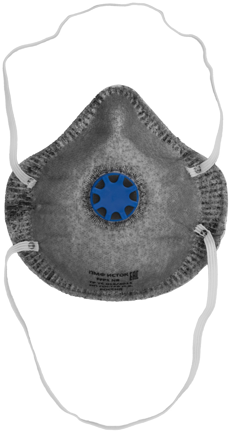 Полумаска фильтрующая формов,модель