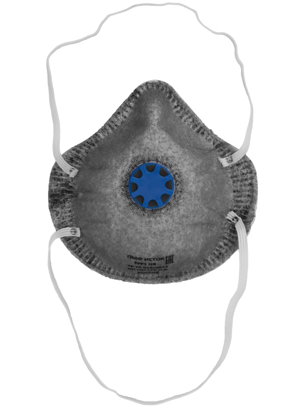 Полумаска фильтрующая формов,модель